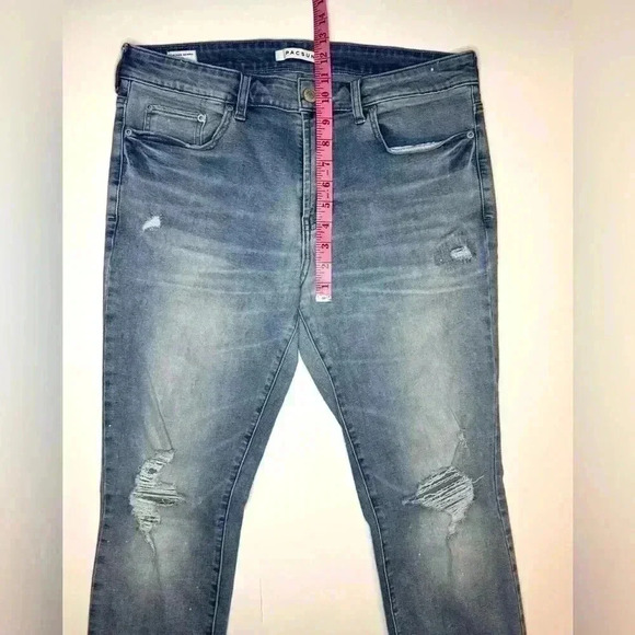 Pacsun Men’s Stacked Skinny Jeans Size- 32 x 32 - Picture 6 of 10